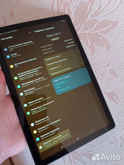 Планшет samsung galaxy tab a7