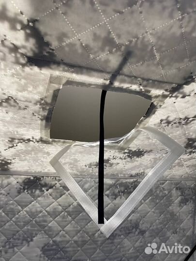 Зимняя Палатка Куб+теплый пол+фонарь