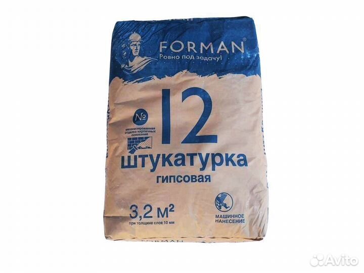 Штукатурка гипсовая Форман 12