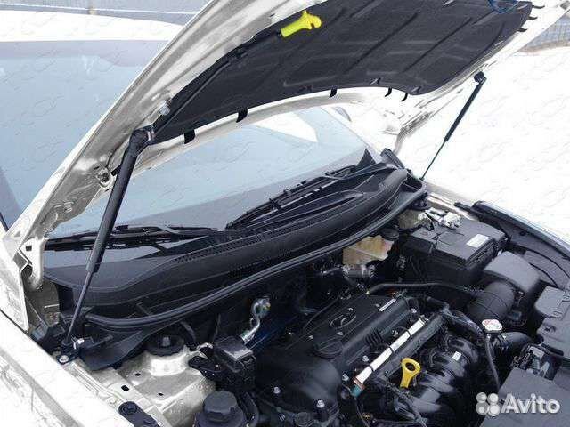 Амортизаторы капота Hyundai solaris