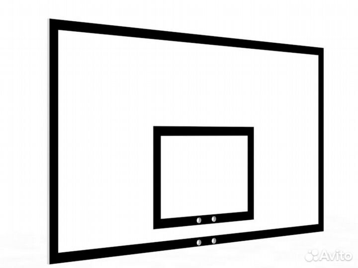 Щит баскетбольный игровой из фанеры 01.208