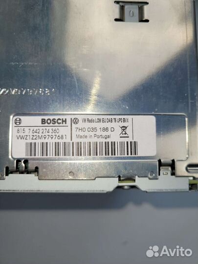 Штатное головное устройство Магнитола VW Multivan