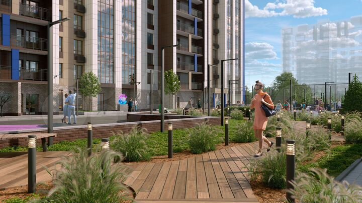 2-к. квартира, 44,5 м², 6/24 эт.