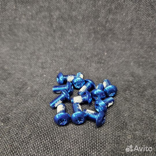 Комплект болтов Ashima AA-RB-ST-BU, 5х10 мм, для р