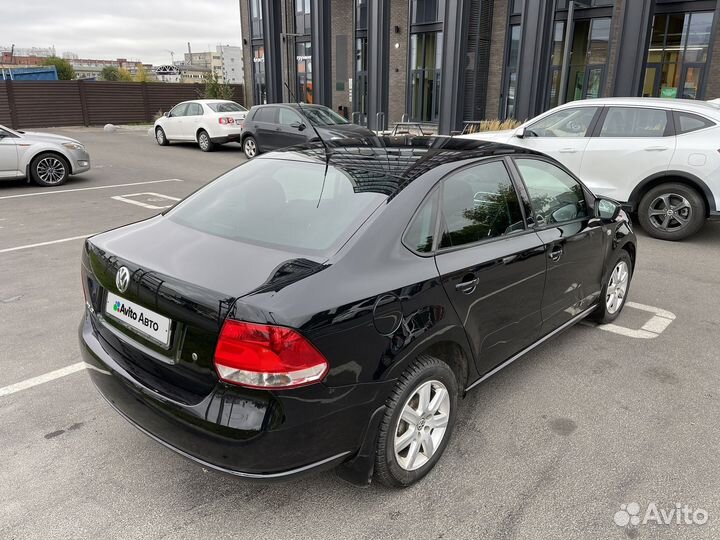 Volkswagen Polo 1.6 МТ, 2012, 208 188 км