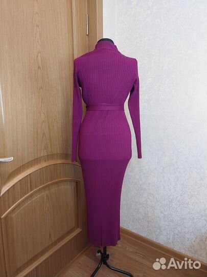 Трикотажное платье лапша 48 50