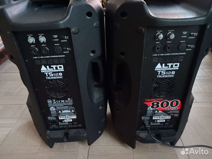 Активные колонки alto ts112a truesonic