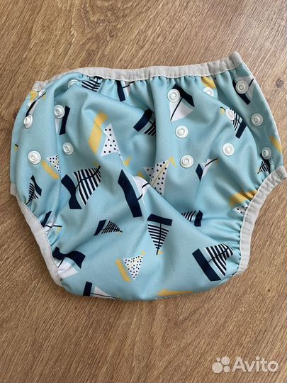 Трусики-подгузник для плавания многоразовый