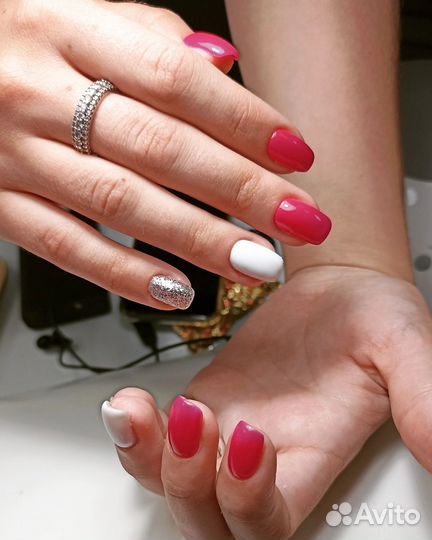 Маникюр с покрытием
