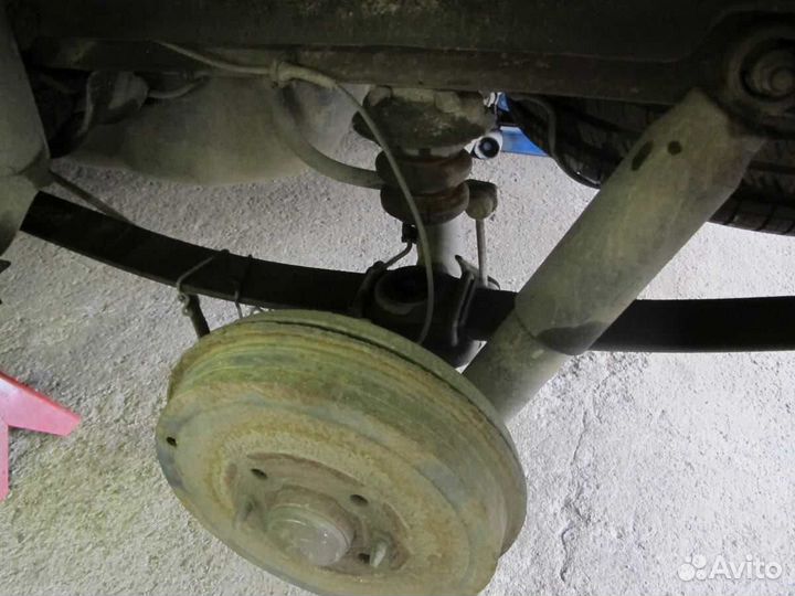 Пневмоподвеска Fiat Doblo, задняя ось