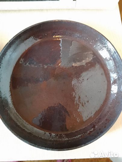 Чугунная сковорода СССР советская