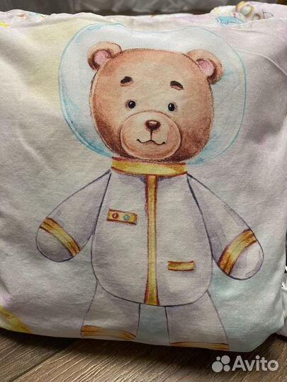 Бортики подушечки в кроватку