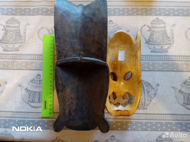 Маска деревянная