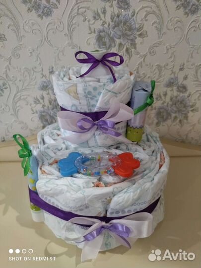 Торт из памперсов