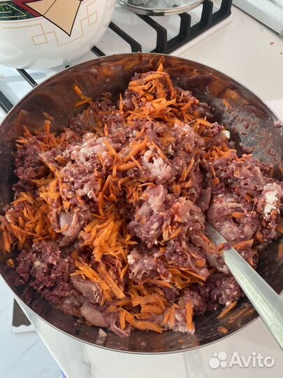 Питание для котов, мясо на месяц