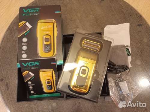 VGR 3-скоростной перезаряжаемый бритвенный станок