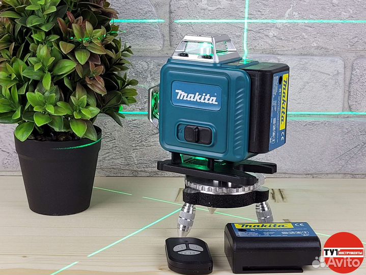 Нивелир Лазерный уровень Makita 4D 16 линий