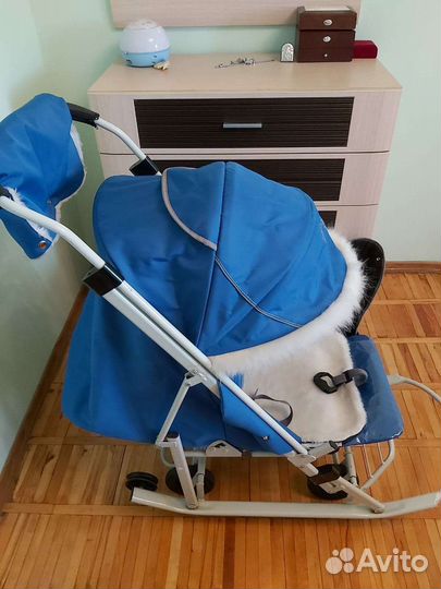 Детские санки коляска Pikate