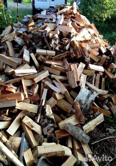 Дрова колотые