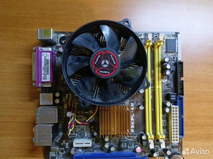 Комплект (мат. плата, процессор, кулер)