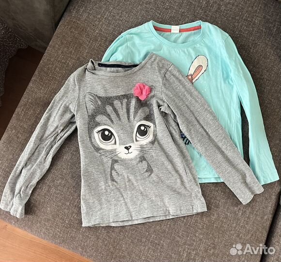 Вещи на девочку (пакетом, 110 размер)