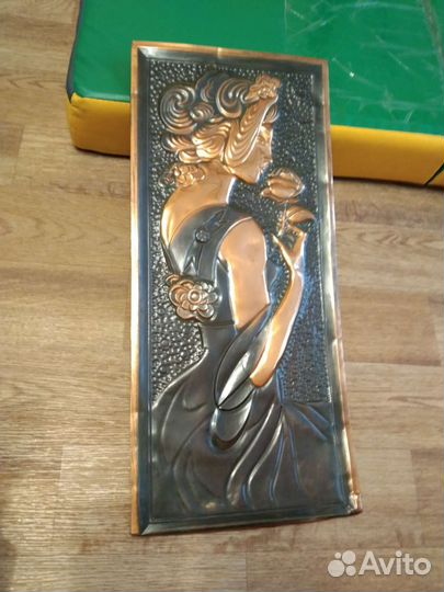 Картина СССР чеканка