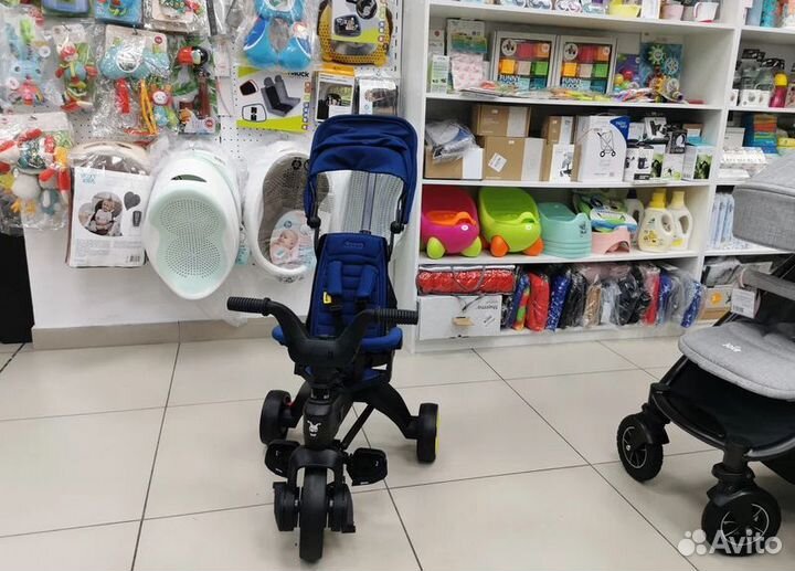 Складной велосипед Doona Liki Trike S3, Royal Blue