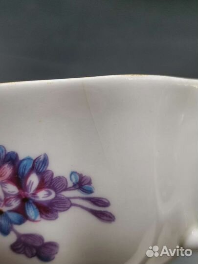 Сервиз чайный Сирень Дулево СССР Не полный