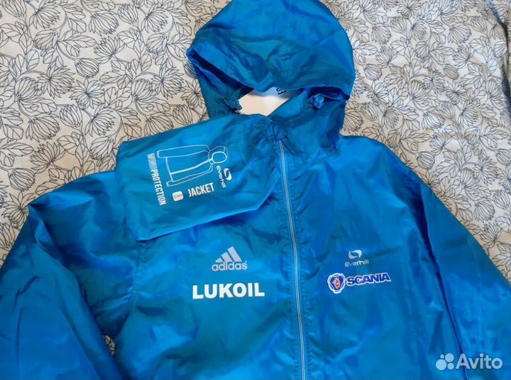 Лыж.ветровка Сб.России адидас муж 46 разм 175см