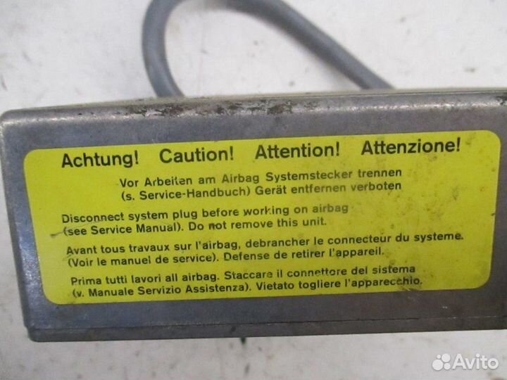 Эбу подушки безопасности Audi 100 2.3 1992