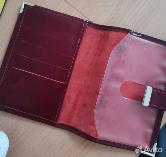 Обложка для автодокументов натуральная кожа