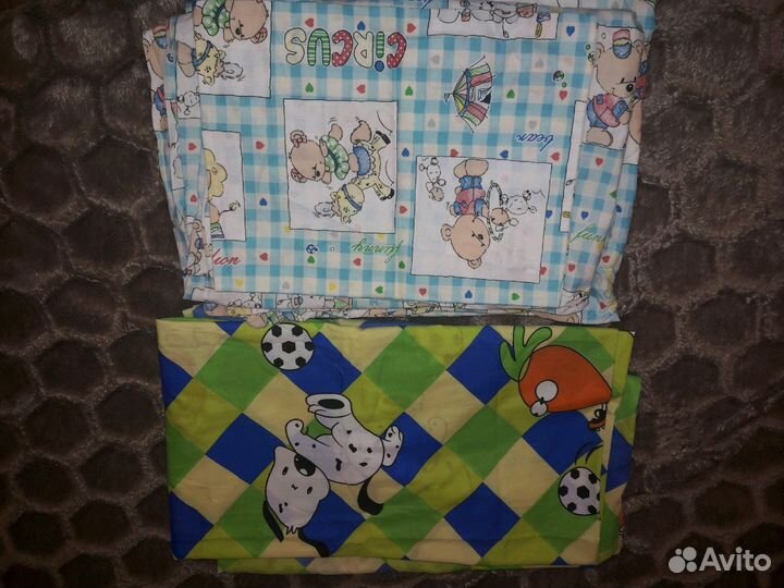 4 комплекта детского постельного белья