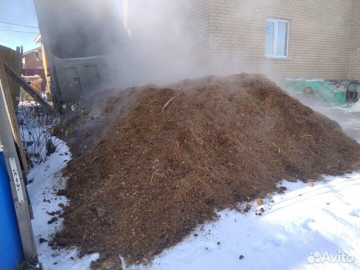 Навоз конский с доставкой