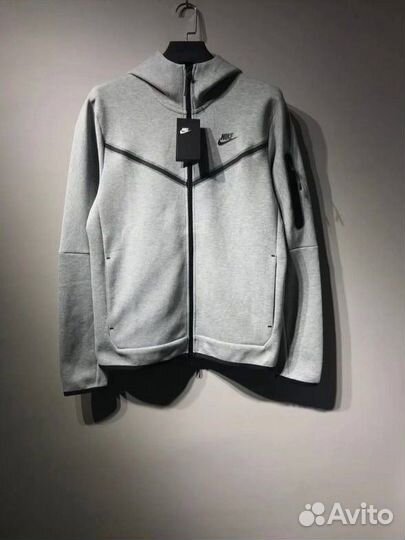 Nike tech fleece серая,кофта(Оригинал)