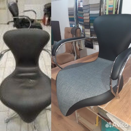 Перетяжка и ремонт мягкой мебели