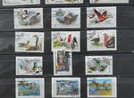 Почтовые марки - птицы
