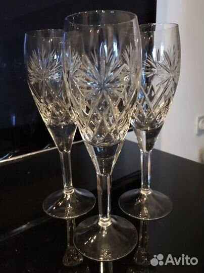 Хрустальные фужеры СССР в добор