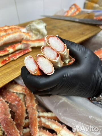 Краб камчатский. свежак