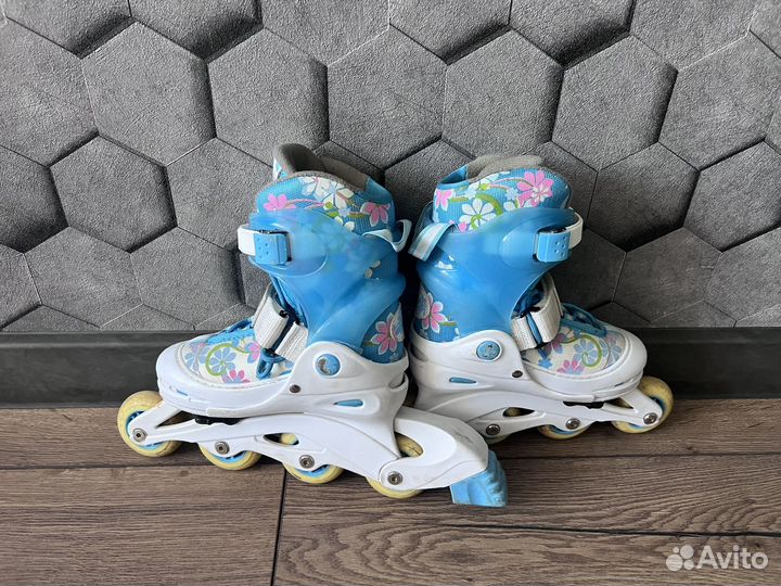 Детские раздвижные ролики 30 33