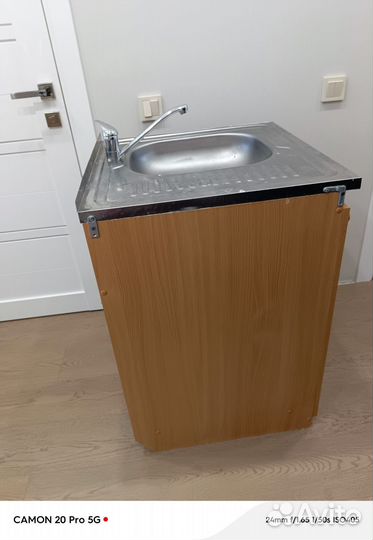 Тумба отдельно стоящая с мойкой 60 на 60