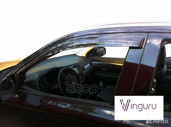 AFV36712 дефлекторы окон к-кт на 4 дв. Vinguru