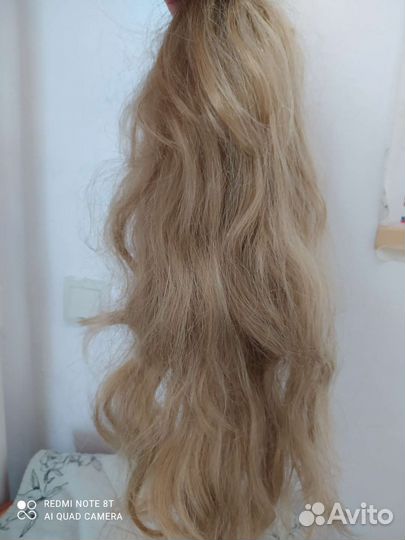 Хвост шиньон на крабе