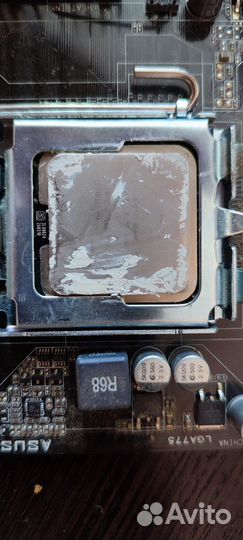 Asus p5qpl-am+3 Гб оп+Intel core 2 quad q6600