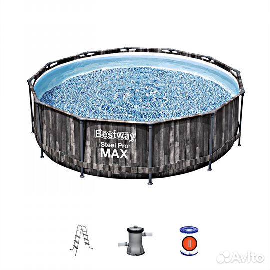 Каркасный Бассейн для дачи 5614x Bestway 366 х 100