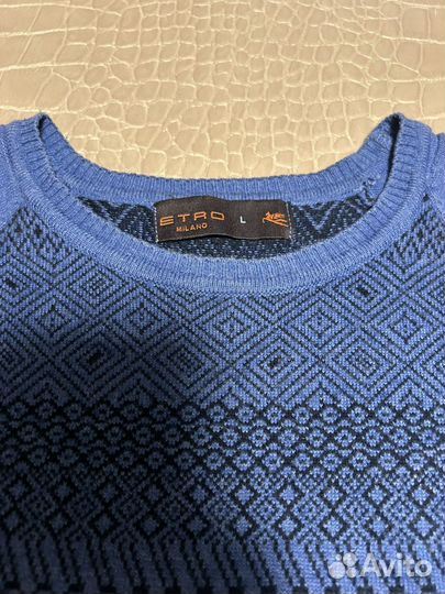 Джемпер мужской etro оригинал