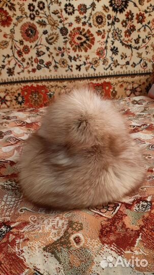 Шапка песцовая женская