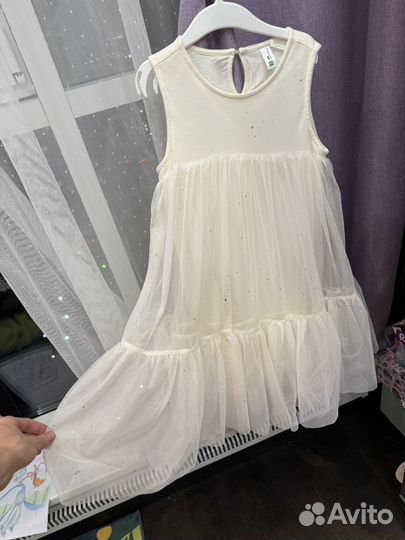 Платье праздничное sela на девочку 122
