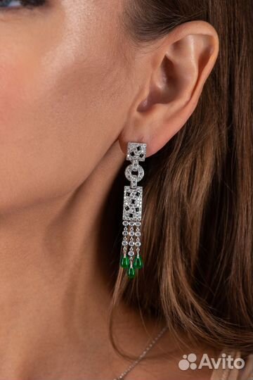 Серьги Cartier High Jewelry The iconic Panthère N8