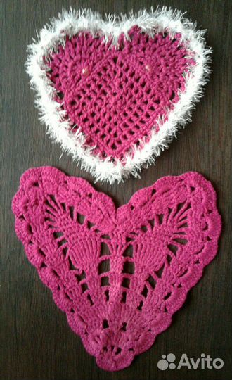 Салфетки. Вязанные кресты