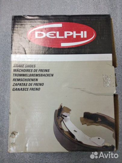 Тормозные колодки барабанные заднее Chevrolet